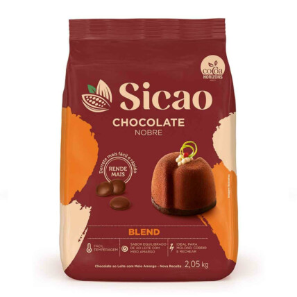 CHOCOLATE EM GOTAS BLEND NOBRE SICAO 2,05KG