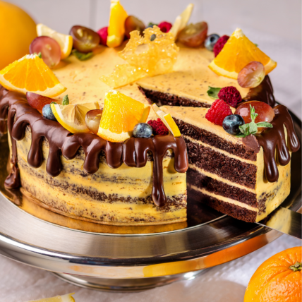 Decoração de Bolos com Ganache Cream 