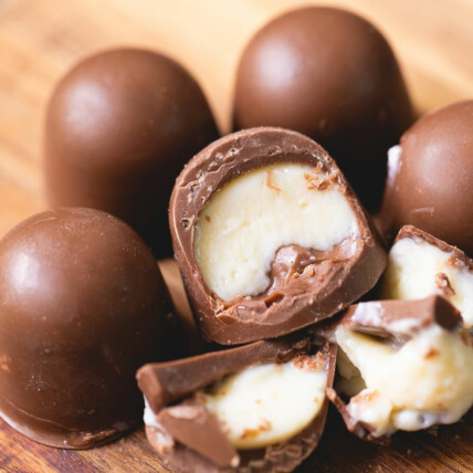 Festival de Coração Trufado e Caixa de Trufas
